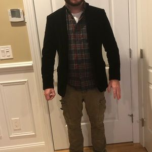 J.Crew Men’s Holiday Velvet Blazer 40R